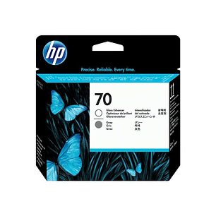 HP 70 Gris/Optimizador de Brillo Cabezal de Impresion Original - C9410A