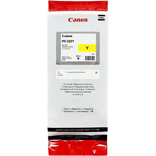 Canon PFI320 Amarillo Cartucho de Tinta Original - 2893C001