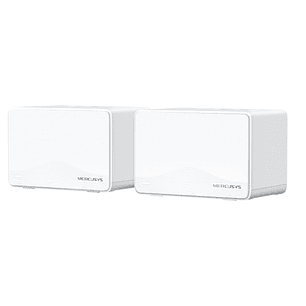Mercusys Halo H25BE Pack de 2 Unidades Sistema Mesh Wi Fi 7 BE3600 - Cobertura Hasta 460m2 - Velocidad hasta 3600 Mbps - Color Blanco