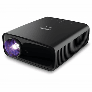 Philips Proyector LED - FullHD 1080p - Bluetooth - Proyecion hasta 80 Pulgadas - WiFi - Correccion de Imagen Automatica - Altavoces Integrados - HDMI 