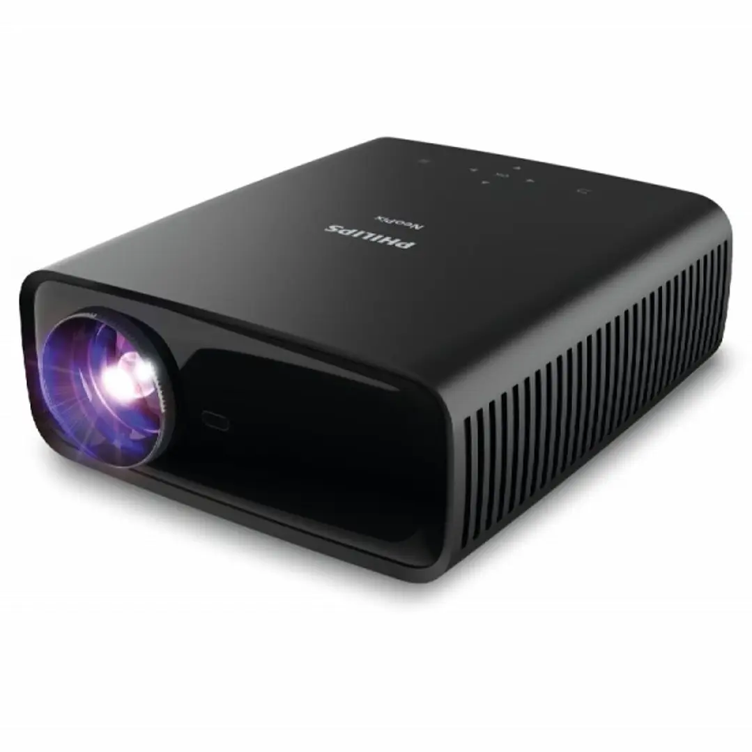Philips Proyector LED - FullHD 1080p - Bluetooth - Proyecion hasta 80 Pulgadas - WiFi - Correccion de Imagen Automatica - Altavoces Integrados - HDMI  1
