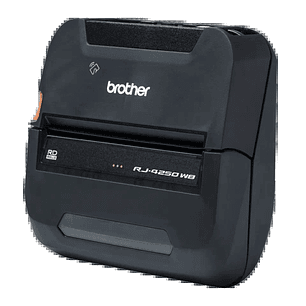 Brother RJ-4250WB Pack de Impresora Termica Portatil de Etiquetas y Tickets + Bateria PABT006 WiFi, Bluetooth, USB - Resolucion 203ppp - Velocidad 127