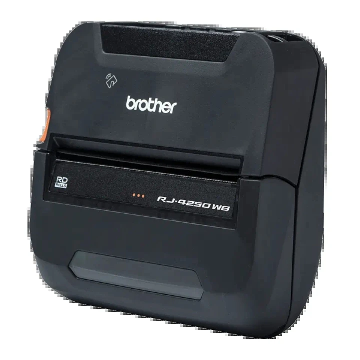 Brother RJ-4250WB Pack de Impresora Termica Portatil de Etiquetas y Tickets + Bateria PABT006 WiFi, Bluetooth, USB - Resolucion 203ppp - Velocidad 127 1