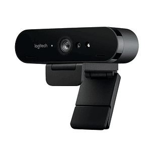 Logitech Brio Webcam 4K Ultra HD - HDR - Grabacion 4K - Zoom Digital 5X - Color Negro