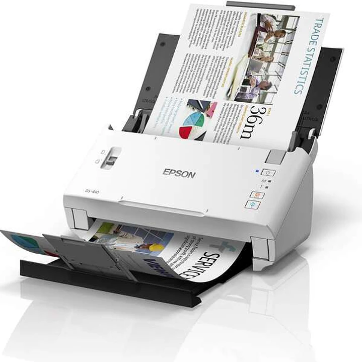 Epson Workforce DS-410 Escaner Documental A4 ADF 600dpi - Velocidad de Escaneo 26ppm 1