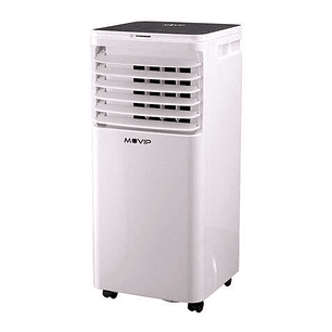 Muvip Aire Acondicionado Portatil 2.250 Frigorias 980W - Pantalla LED - Botonera Tactil - Control Remoto - Funciones de Climatizacion, Ventilacion y D