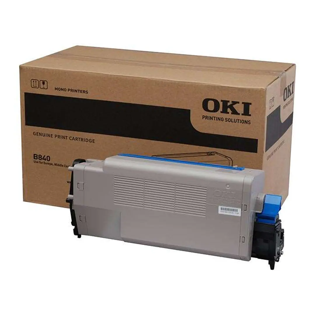 OKI B840/ES8140 Negro Cartucho de Toner Original - 44661802 1
