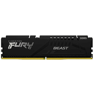Kingston Fury Beast Black Expo Memoria RAM DDR5 6000MT/s 16GB 1.4V CL30 DIMM