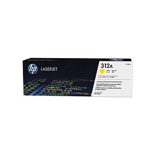 HP CF382A Amarillo Cartucho de Toner Original - 312A