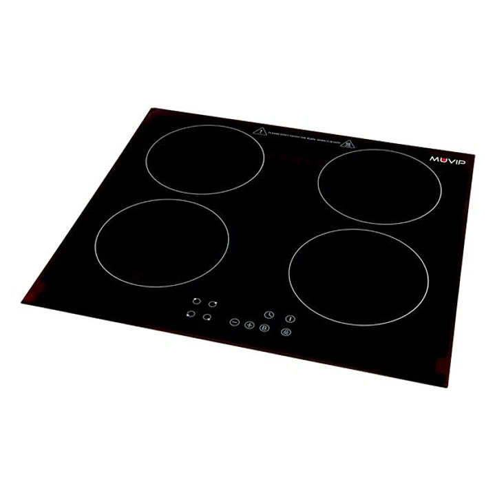 Muvip Cocina de Induccion Doble 7200W - 9 Niveles de Potencia - Apta para Encastrar o Sobremesa - Temporizador 1