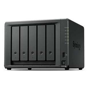 Synology DiskStation DS1525+ NAS 8GB - 5 Bahias - Procesador AMD - Color Negro