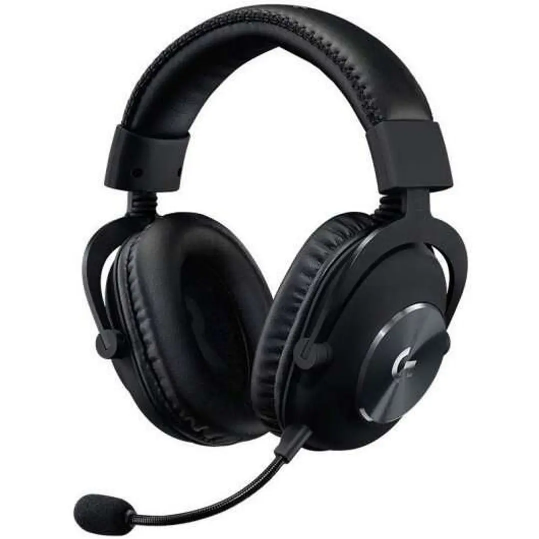 Logitech G Pro X Auriculares Gaming 7.1 con Microfono - Microfono Flexible - Diadema Ajustable - Almohadillas Acolchadas - Altavoces de 50mm - Cable d 1