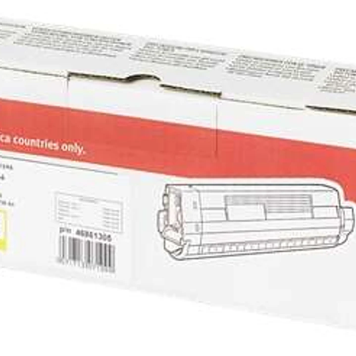 OKI C834/C844 Amarillo Cartucho de Toner Original - 46861305 1