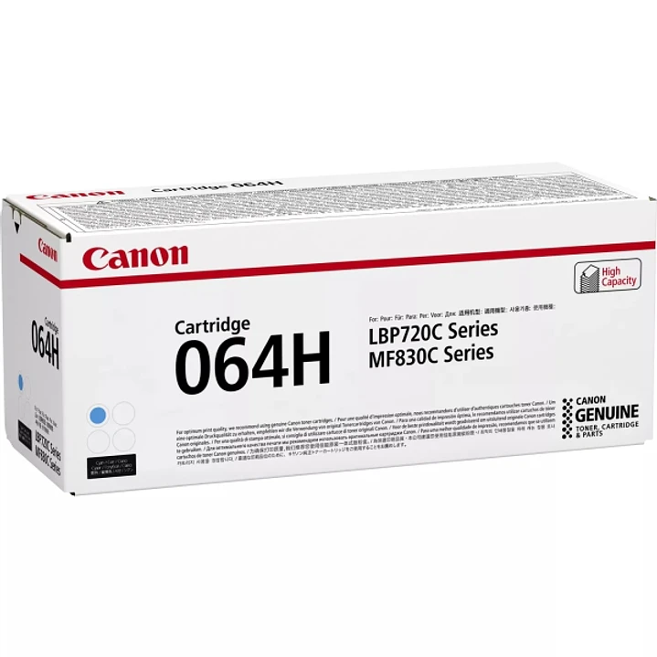 Canon 064H Cyan Cartucho de Toner Original - 4936C001 1
