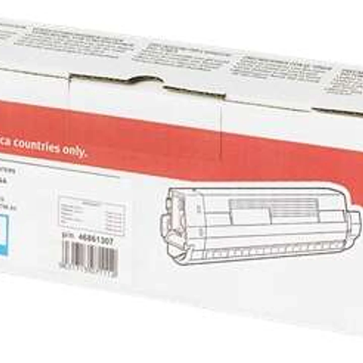 OKI C834/C844 Cyan Cartucho de Toner Original - 46861307 1