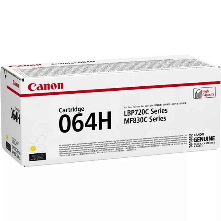 Canon 064H Amarillo Cartucho de Toner Original - 4932C001 1