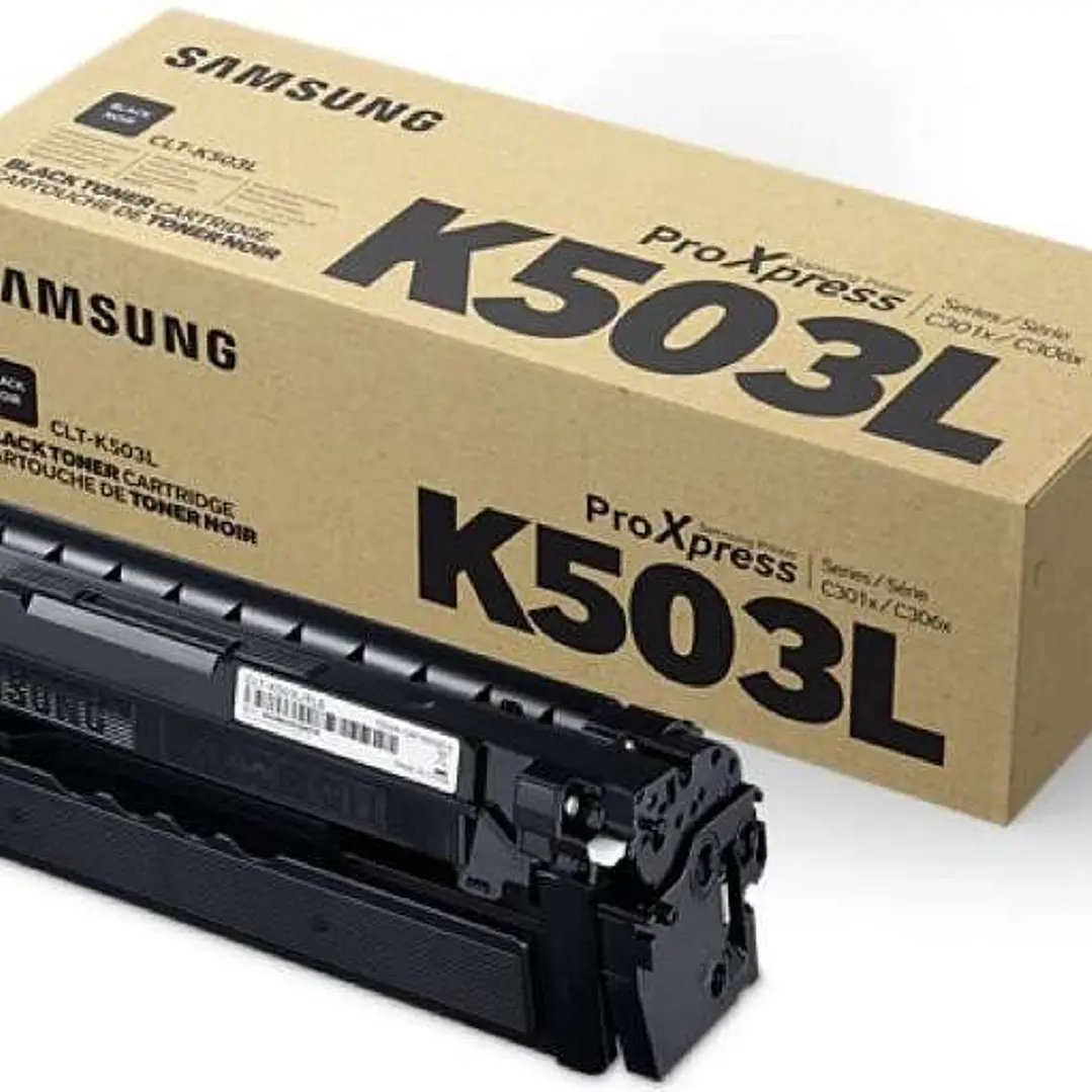 Samsung CLT-K503L/ELS Negro Cartucho de Toner Original - SU147A 1