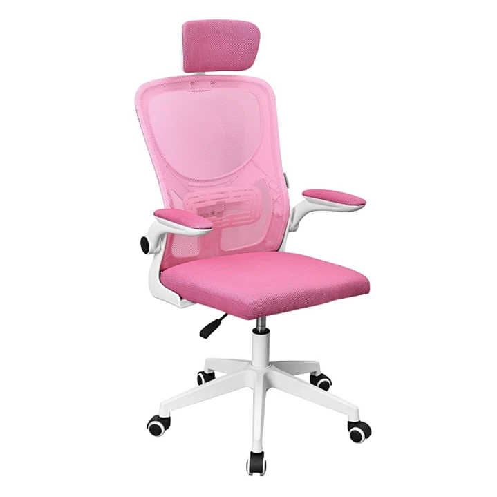 Mars Gaming MGC-ERGOPLUS Silla de Oficina Ergonomica - Reposacabezas, Soporte Lumbar y Reposabrazos Ajustable - Malla Transpirable - Asiento de Espuma 1