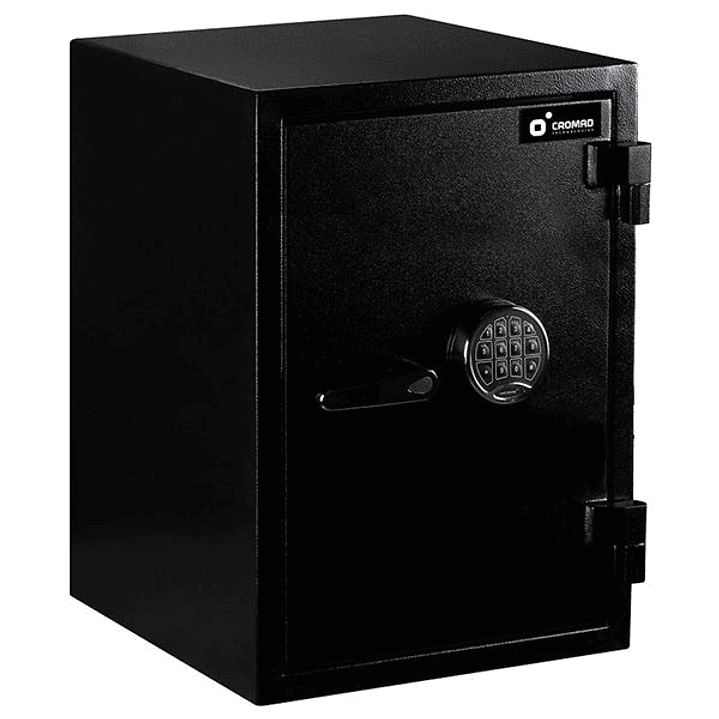 Cromad E14450 Caja Fuerte - Certificacion Europea ECB.S Nivel S2 - Cerradura Electronica con Teclado EASTHOUSE - Acero Macizo de Alta Resistencia - Si 1