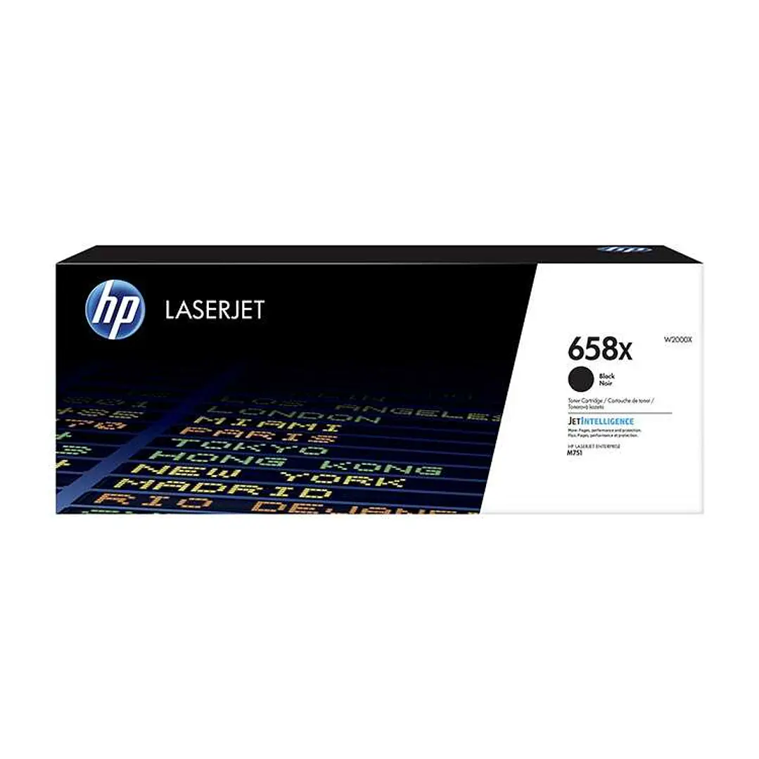 HP W2000X Negro Cartucho de Toner Original - 658X 1
