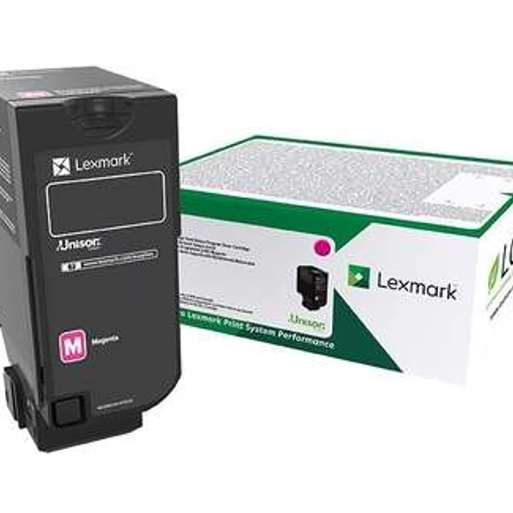 Lexmark CS727/CS728/CX727 Magenta Cartucho de Toner Original - 75B20M0 1