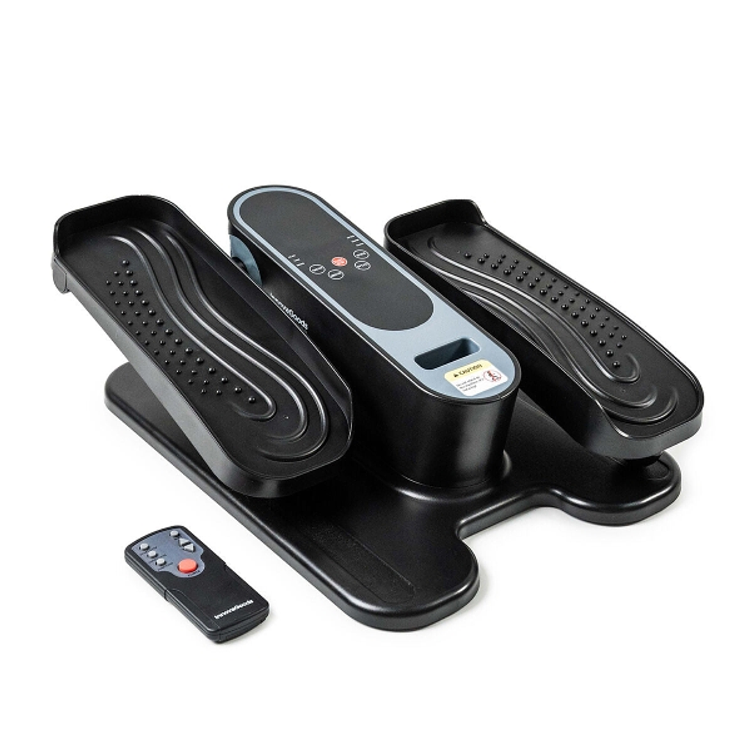 Innovagoods Velora 4000 Mini Eliptica Electrica - Mando a Distancia - 5 Velocidades - 3 Programas Automaticos - Pedaleo Bidireccional - Pantalla LCD - 1