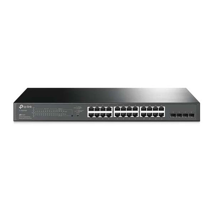 TP-Link Omada Switch Smart Gigabit JetStream - 24 Puertos PoE+ - 4 Ranuras SFP - Montaje en Rack 1