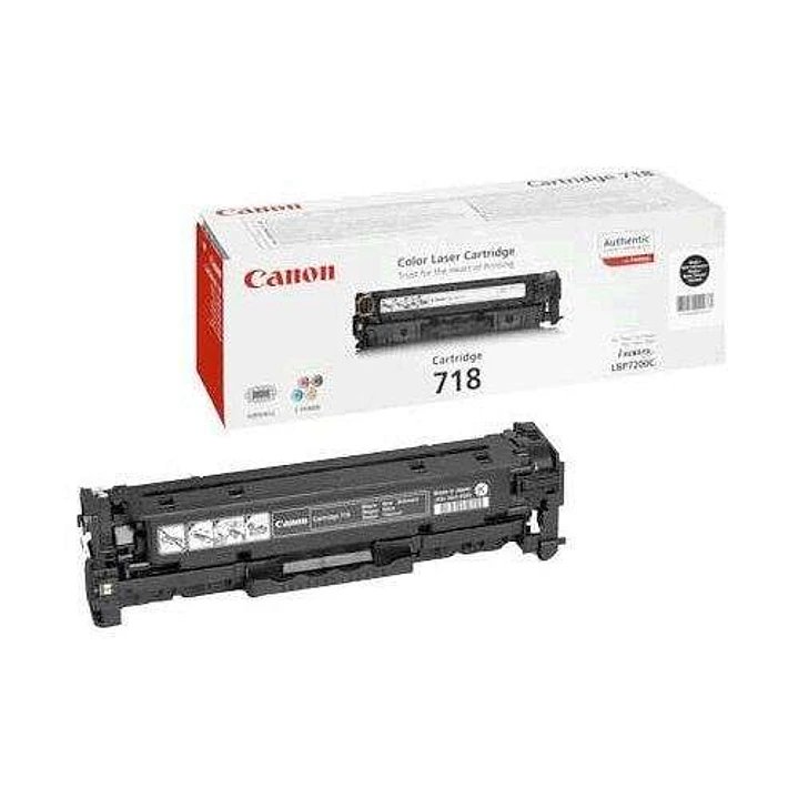Canon 718 Negro Cartucho de Toner Original - 2662B002/2662B014 1