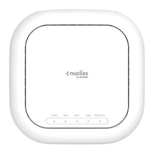 D-Link Punto de Acceso Nuclias AX3600 WiFi 6 Doble Banda - Gestionado en la Nube - 1 Puerto RJ45 - MU-MIMO - Cifrado WPA3