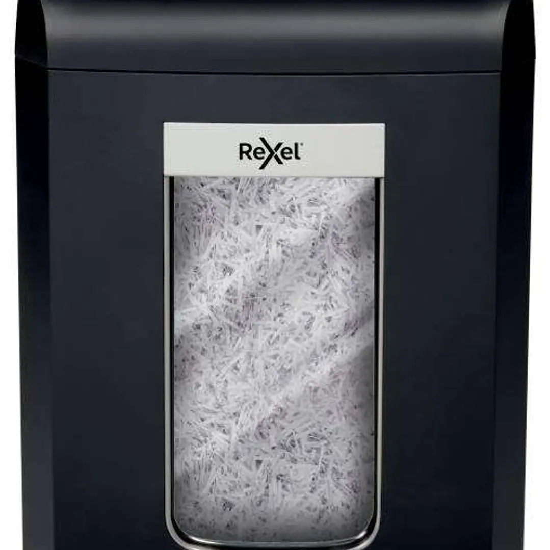 Rexel Promax QS RSX1538 Destructora de Papel de Corte en Particulas P-4 - Destruye hasta 15 Hojas a la Vez - Funcionamiento Ultra Silencioso - Capacid 1