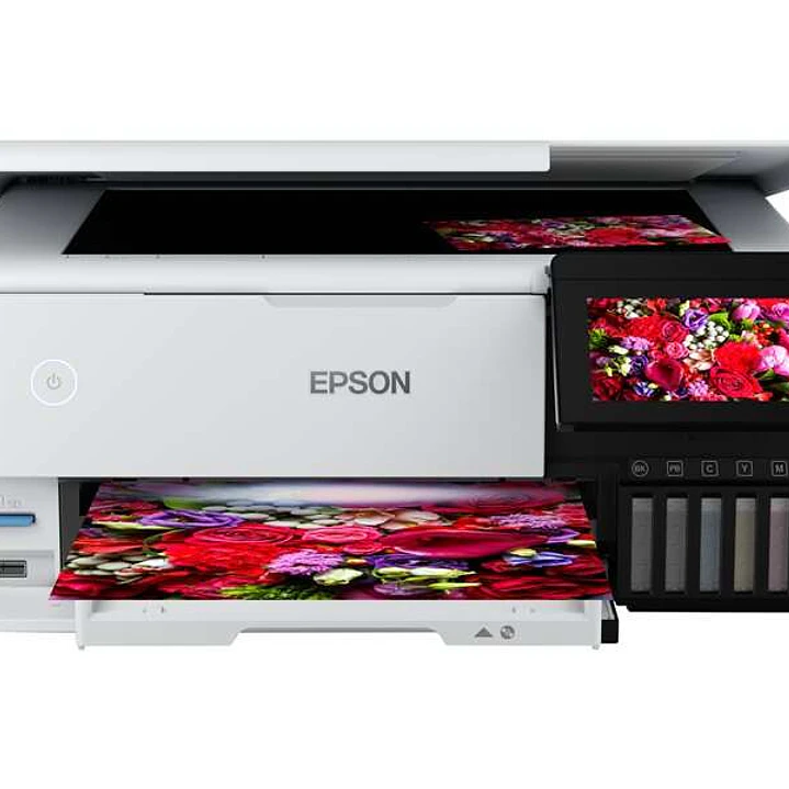 Epson EcoTank ET8500 Impresora Multifuncion Fotografica Color WiFi Duplex (Botellas 114) 1