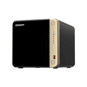 QNAP TS-464-8G NAS Torre Procesador Intel Celeron N5095 - Memoria 8GB - 4 Bahias 2.5