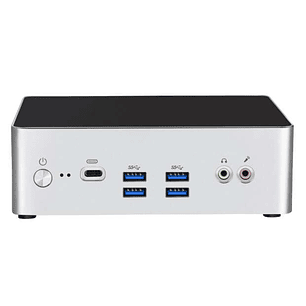 Leotec Raptor Mini Ordenador Intel Raptor Lake i7-1360p - 16GB - 1TB SSD - USB-2.0, 3.0, USB-C, HDMI, RJ-45, DisplayPort - Sistema de Seguridad Kensin