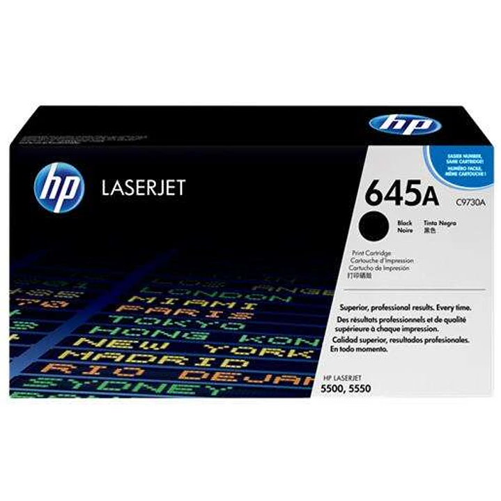 HP C9730A Negro Cartucho de Toner Original - 645A 1