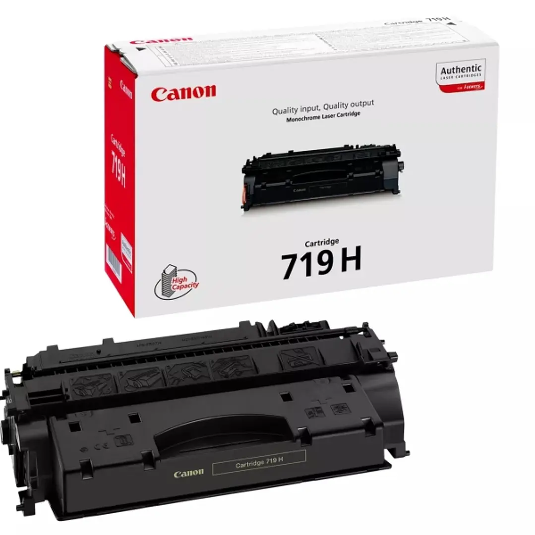 Canon 719H Negro Cartucho de Toner Original - 3480B012/3480B002 1