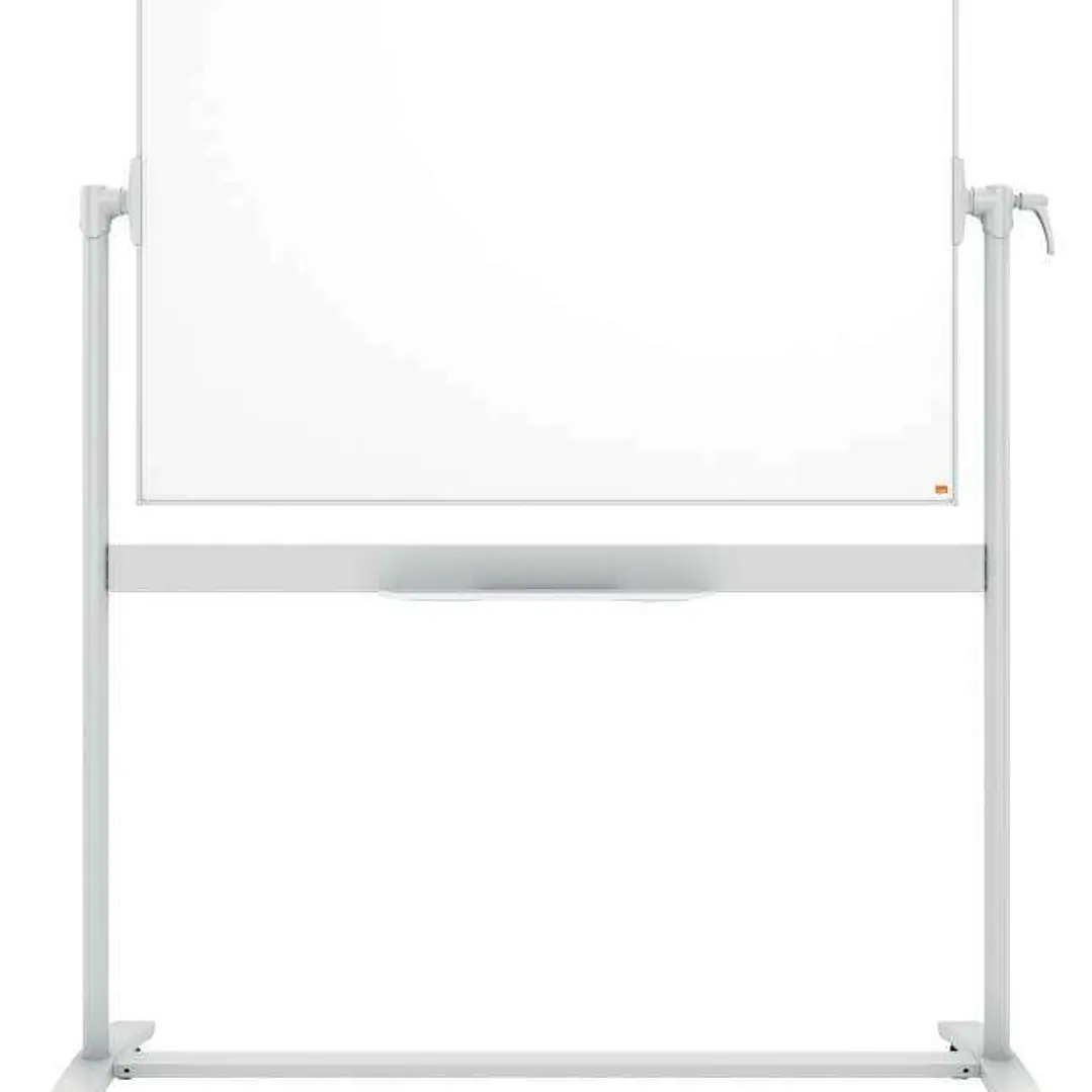 Nobo Pizarra Blanca Movil Nano Clean Classic - 1200x900mm - Diseño Puntero - Blanco 1
