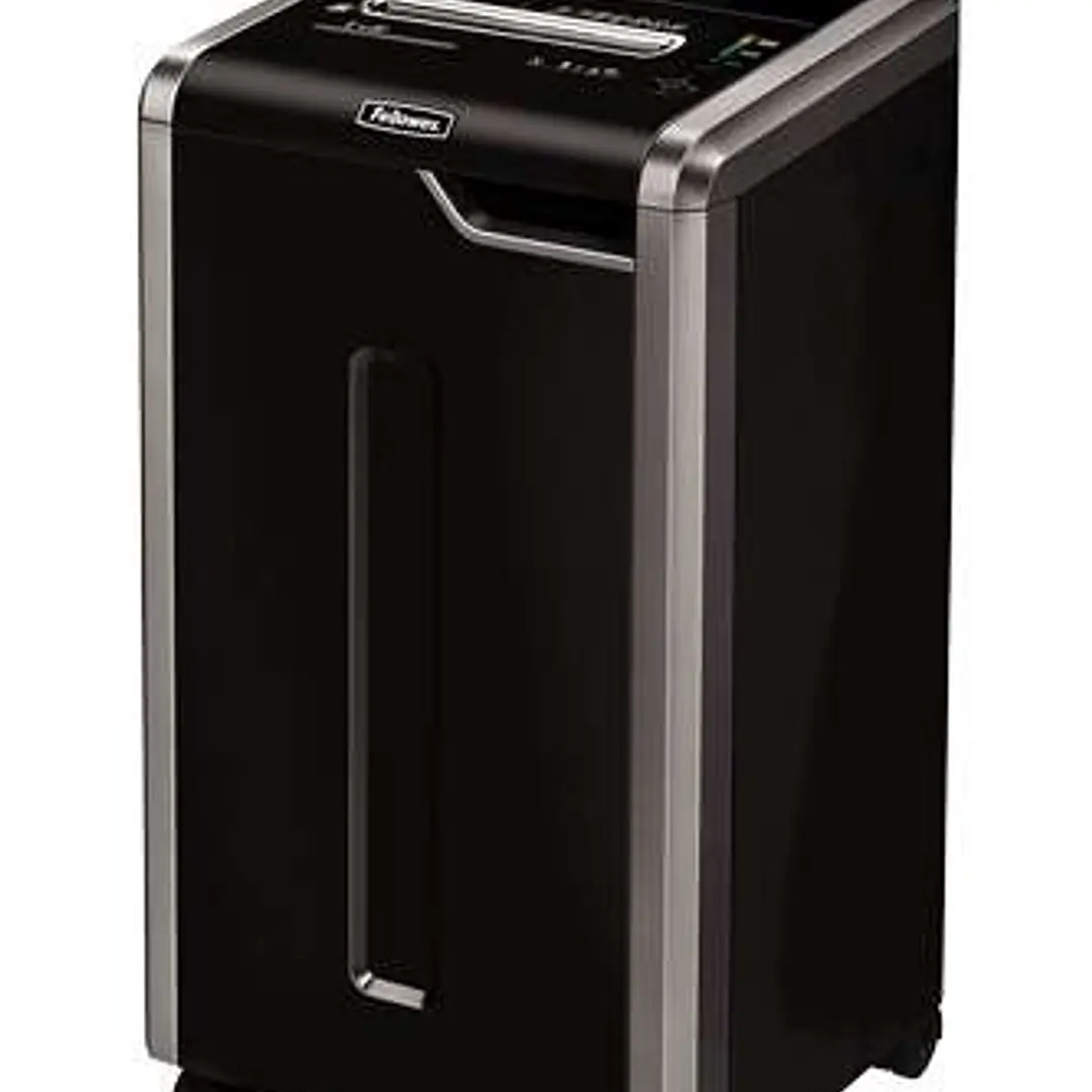 Fellowes 325i Destructora de Papel Manual Corte en Tiras P-2 - Destruye hasta 26 Hojas - Papelera de 83L - Color Negro 1