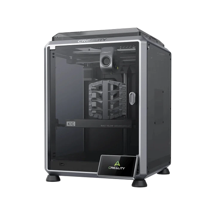 Creality K1C Impresora 3D Cerrada - Volumen 22x22x25cm - CoreXY, 12X Super Rapido - Camara IA Observadora - Purificacion Duradera y Modo Silencioso -  1
