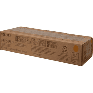 Toshiba T-FC505EY Amarillo Cartucho de Toner Original - 6AJ00000293