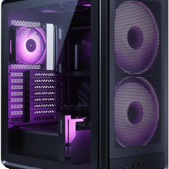 Cooler Master Masterframe 500 Caja Torre E-ATX - 2 Ventiladores 200mm RGB Frontales - Ventana Lateral - Paneles Intercambiables - Rejilla Metal-Mesh - 1