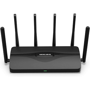 Mercusys MR47BE Router WiFi 7 TriBanda BE9300 - 3 Puertos 10/100/1000/2500Mbps - Easymesh - MU-MIMO - Color Negro