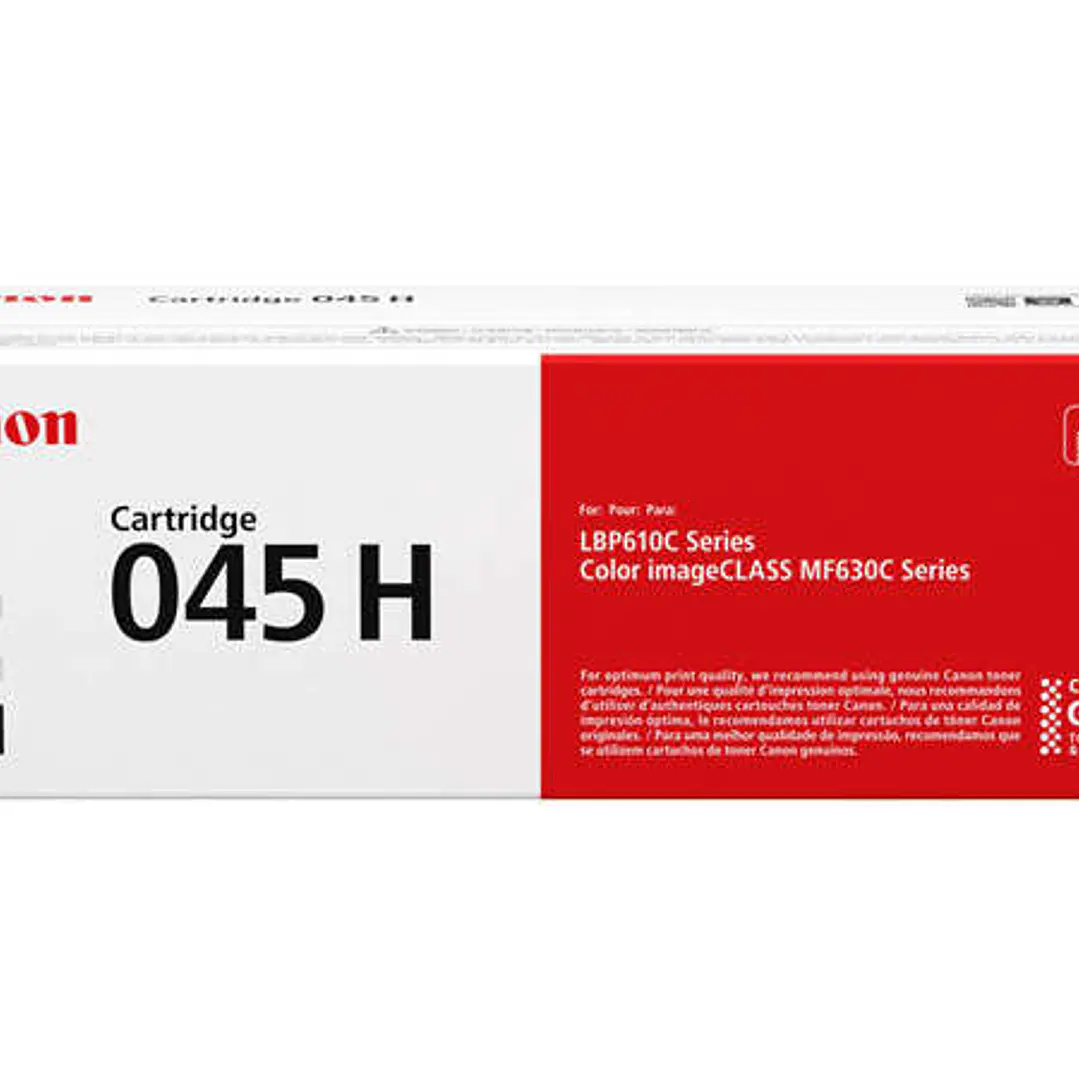 Canon 045H Amarillo Cartucho de Toner Original - 1243C002 1