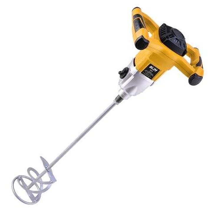 Blim Mezclador Electrico 1500W - 2 Velocidades 240-500rpm, 380-850rpm - Interruptor con Bloqueo - Incluye Agitador 120mm 1