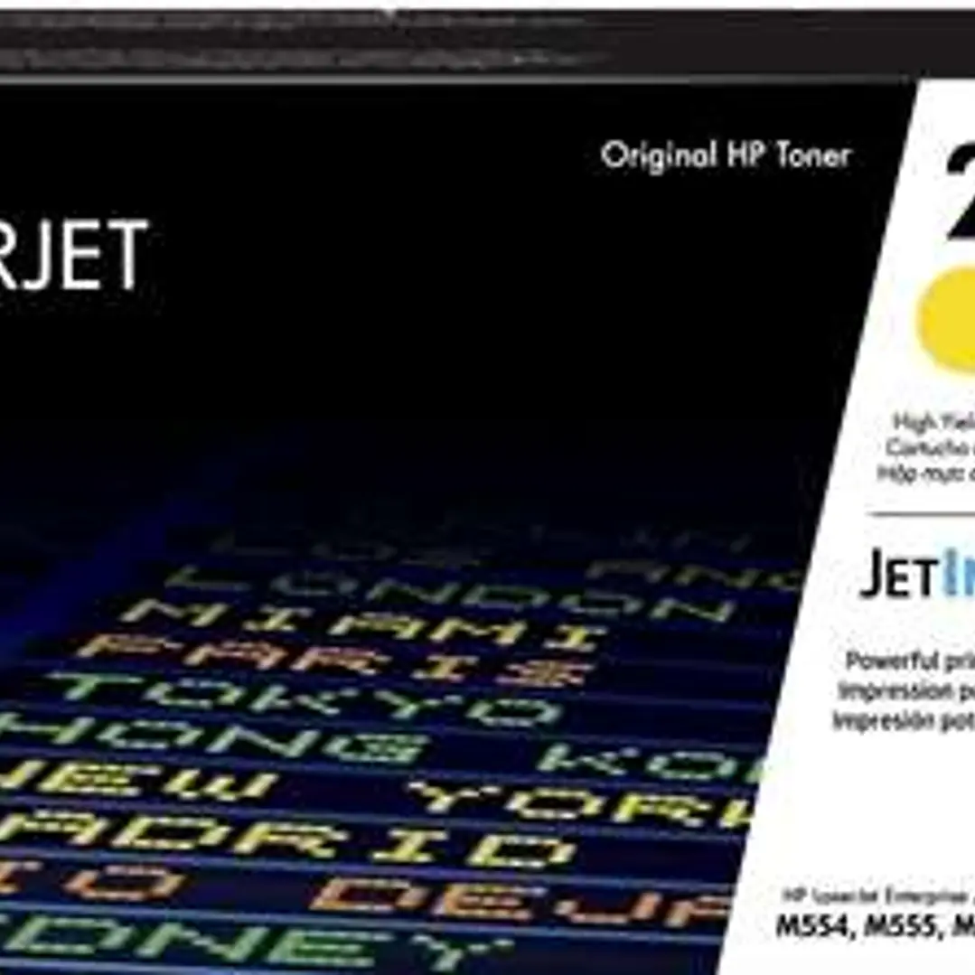 HP W2122X Amarillo Cartucho de Toner Original - 212X 1