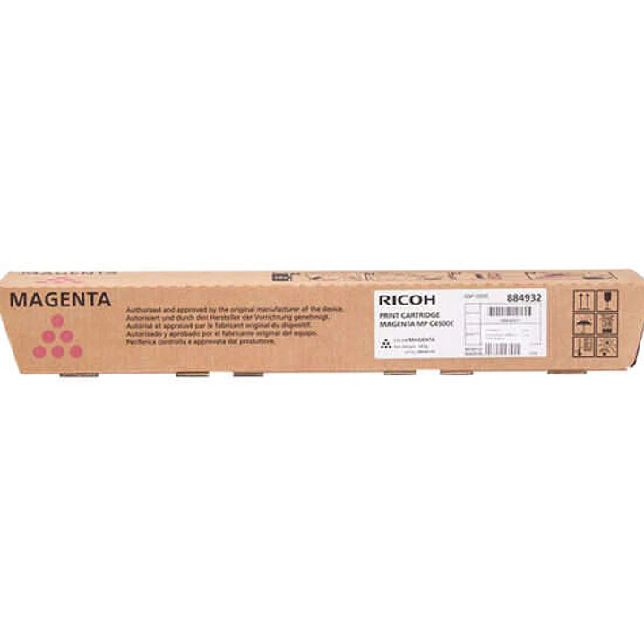 Ricoh Aficio MP-C3500/MP-C4500 Magenta Cartucho de Toner Original - 884932/888610/884936/842036 1