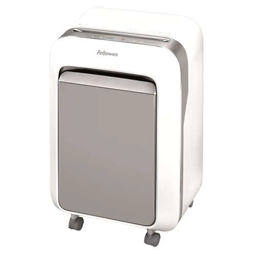 Fellowes LX211 Destructora de Papel Manual Microcorte - Destruye hasta 15 Hojas - 23L - Color Blanco 1
