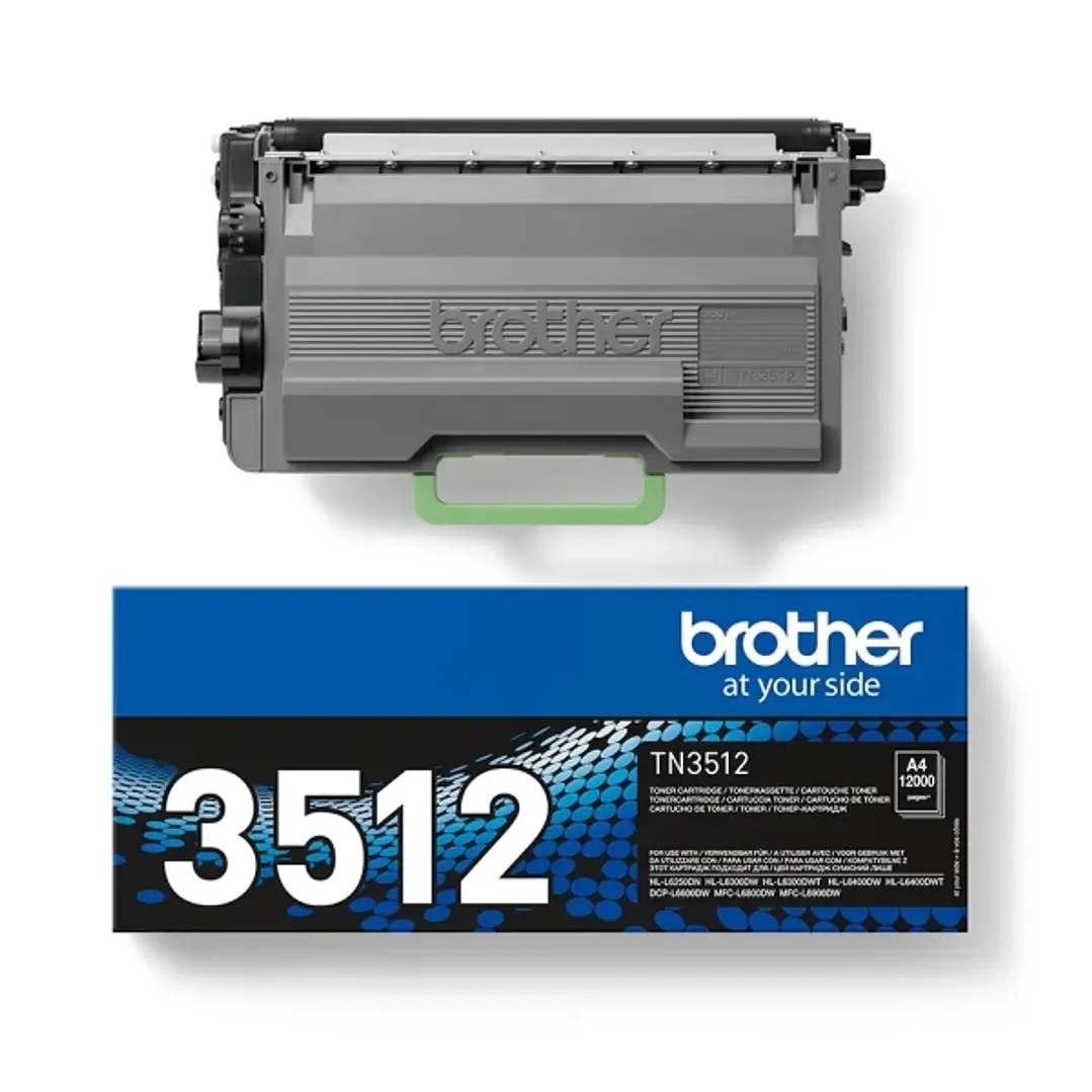 Brother TN3512 Negro Cartucho de Toner Original 1