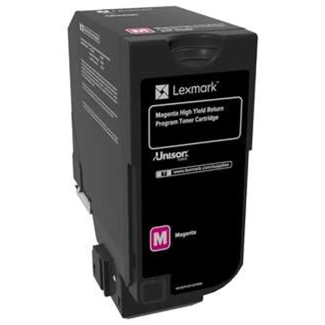 Lexmark CX725 Magenta Cartucho de Toner Original - 84C2HM0 1