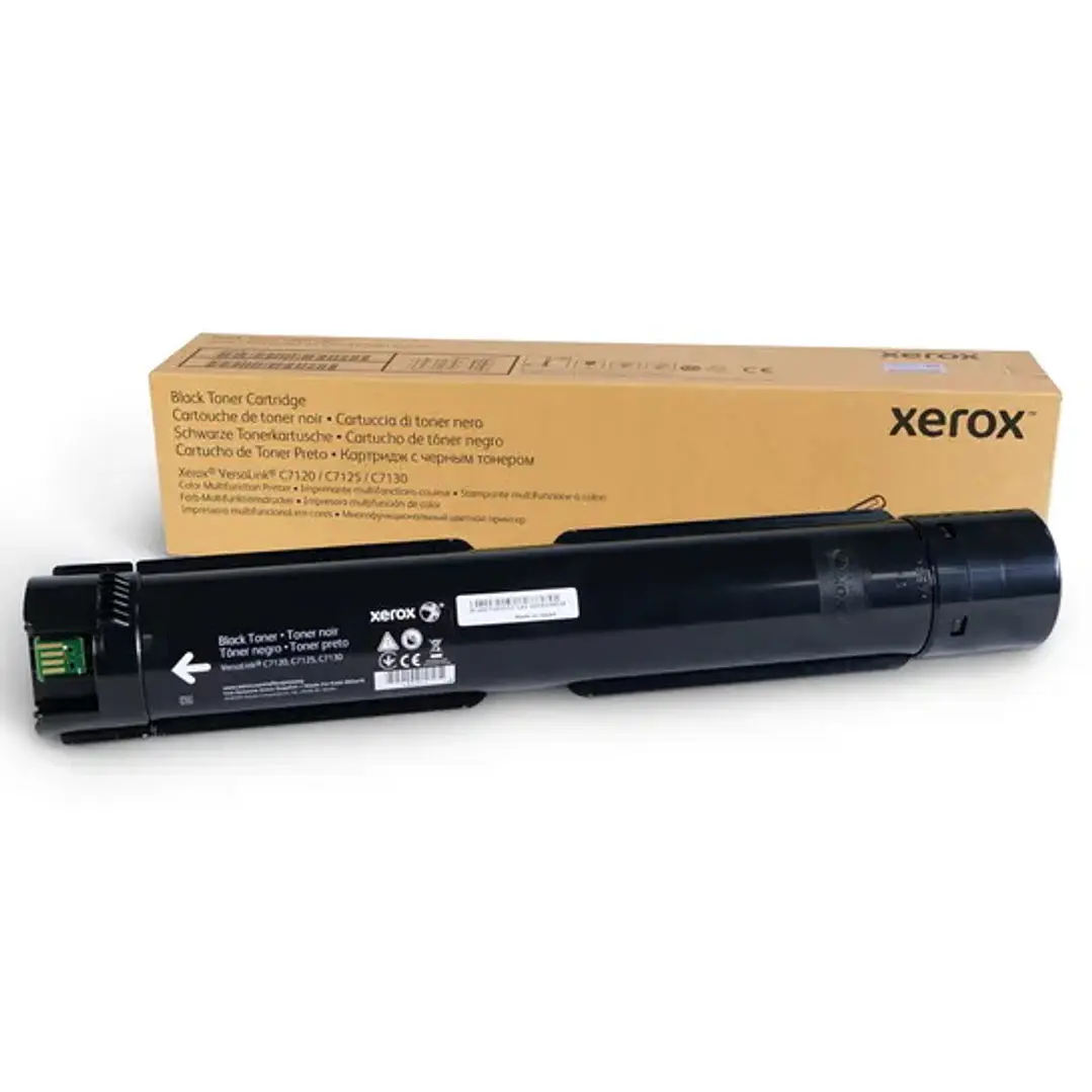 Xerox VersaLink C7120 C7125 C7130 Negro Cartucho de Toner Original - 006R01824 1