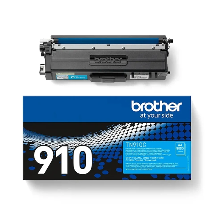 Brother TN910 Cyan Cartucho de Toner Original - TN910C 1